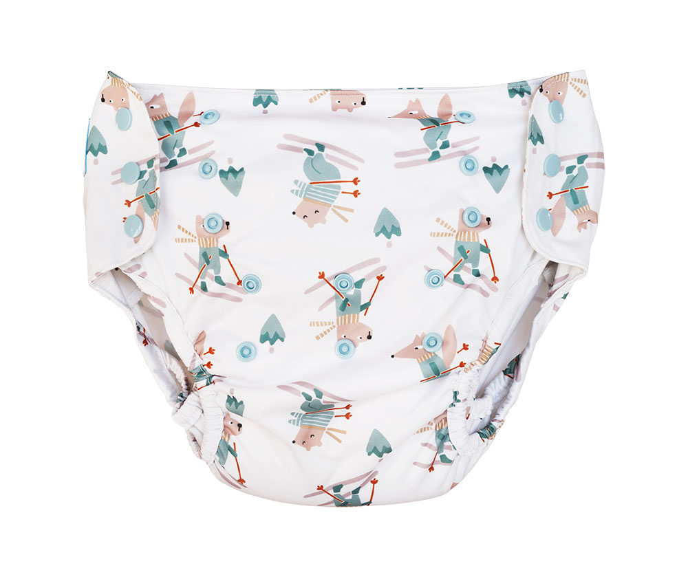 Blümchen 2in1 XL Shell Überhose Drucki COZY Designs (8-25kg) - recycled Polyester